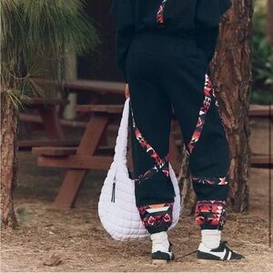 FP Movement Joggers with Multicolor Geometric Trim